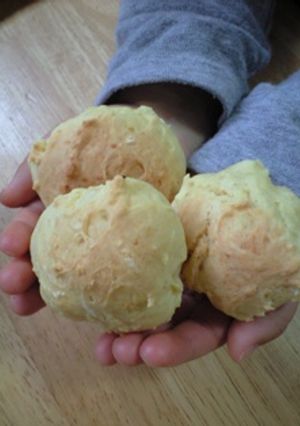 ふうわり♪お豆腐パン混ぜてポン！-レシピのメイン写真