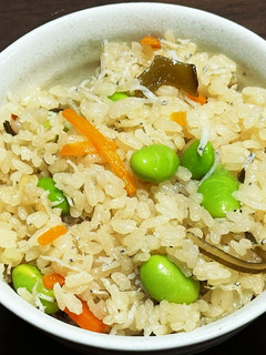 カリカリしらすの【炊き込みご飯】-レシピのメイン写真