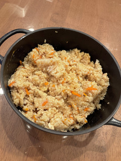 高タンパク低脂質!鶏胸としめじの炊込ご飯-レシピのメイン写真