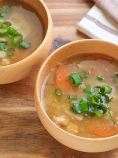 腸活♡れんこんと納豆のみそ汁-レシピのメイン写真