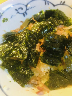 毎日のしろごはん●梅ごはん&カツオ節海苔-レシピのメイン写真
