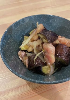 鶏肉と茄子の照り焼き♪-レシピのメイン写真