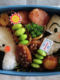 すみっコ おにぎり おむすびマンキャラ弁-レシピのメイン写真