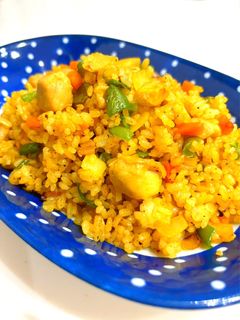 簡単我が家のカレーピラフ-レシピのメイン写真