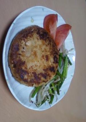 里芋ハンバーグ-レシピのメイン写真