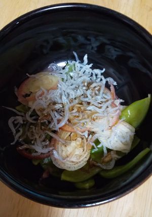 絹さやの酢の物-レシピのメイン写真
