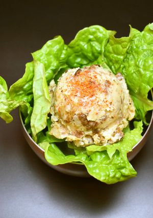 いぶりがっこポテトサラダ-レシピのメイン写真