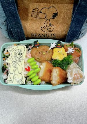 毎日高校男子弁当 キャラ弁 アラジン-レシピのメイン写真