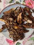 カリカリ舞茸焼き