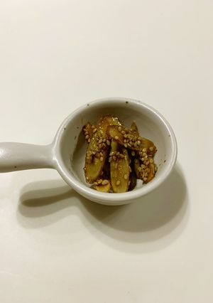 ごまたっぷり★甘辛ごぼう♪お弁当にも-レシピのメイン写真