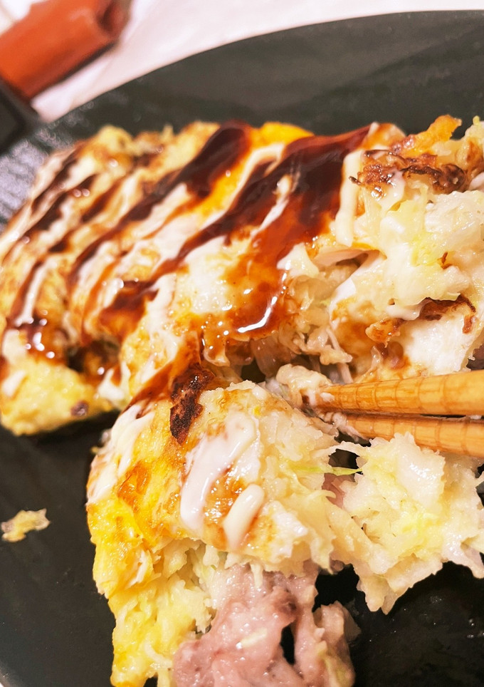 簡単でごめん！とん平焼き-レシピのメイン写真