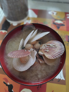 ホタテ稚貝のお味噌汁-レシピのメイン写真