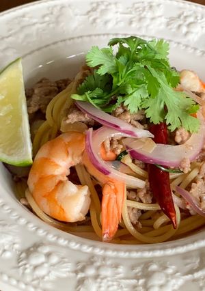 エスニックパスタ-レシピのメイン写真