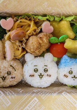 ちいかわ弁当-レシピのメイン写真