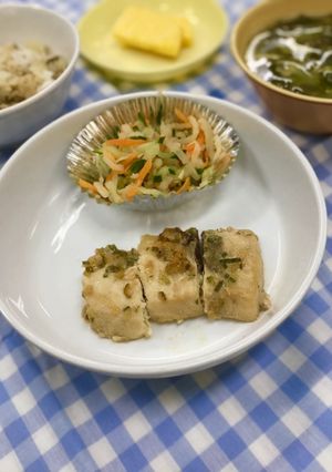 かじきの韓国風焼き-レシピのメイン写真