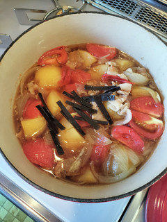 トマト肉じゃが-レシピのメイン写真