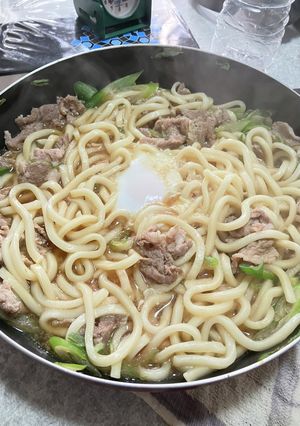 肉うどん-レシピのメイン写真