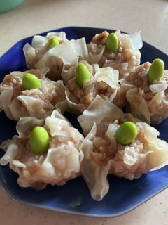 椎茸入り、枝豆のっけ焼売-レシピのメイン写真