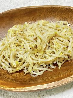 茹でもやしの和えもの〜ゴマ油風味〜-レシピのメイン写真