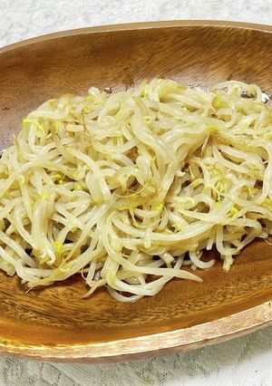 茹でもやしの和えもの〜ゴマ油風味〜-レシピのメイン写真