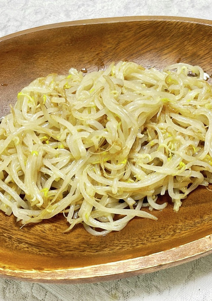茹でもやしの和えもの〜ゴマ油風味〜-レシピのメイン写真