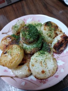 長芋の海苔塩バター焼き-レシピのメイン写真