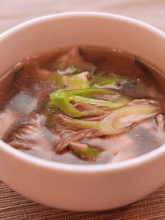 舞茸とねぎの中華スープ-レシピのメイン写真