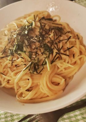 三島のあかりマヨパスタ-レシピのメイン写真