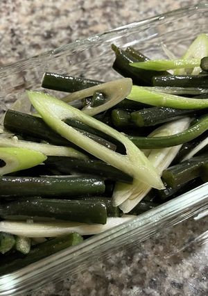 旬の食材★わらびとねぎのナムル-レシピのメイン写真