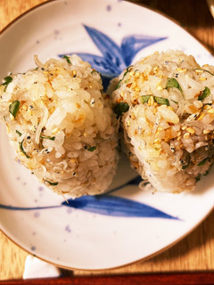 大葉とじゃこのおにぎり-レシピのメイン写真
