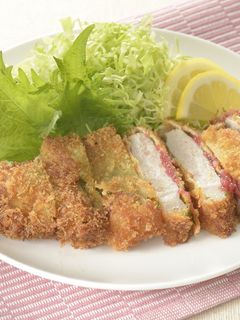 梅マヨ入りトンカツ-レシピのメイン写真