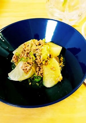 大根のそぼろあんかけ-レシピのメイン写真