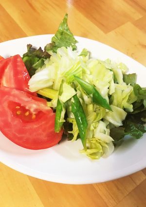 給食の「キャベツのレモン和え」♡アスパラ-レシピのメイン写真