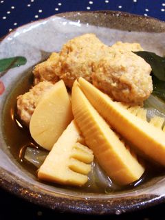 筍と鶏団子の煮物-レシピのメイン写真