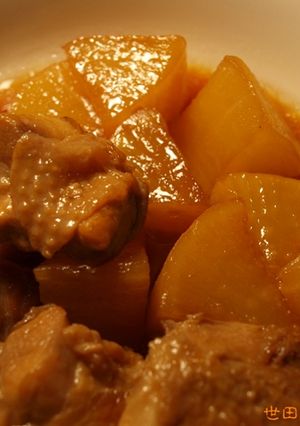 残ったサイダーで鶏と大根の煮物-レシピのメイン写真