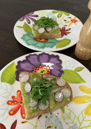 アボカドのオープンサンド♩-レシピのメイン写真