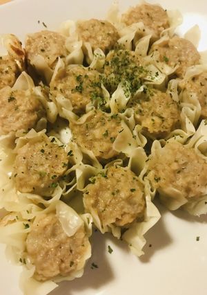 レトルト●フライパンでしあげる焼き焼売-レシピのメイン写真