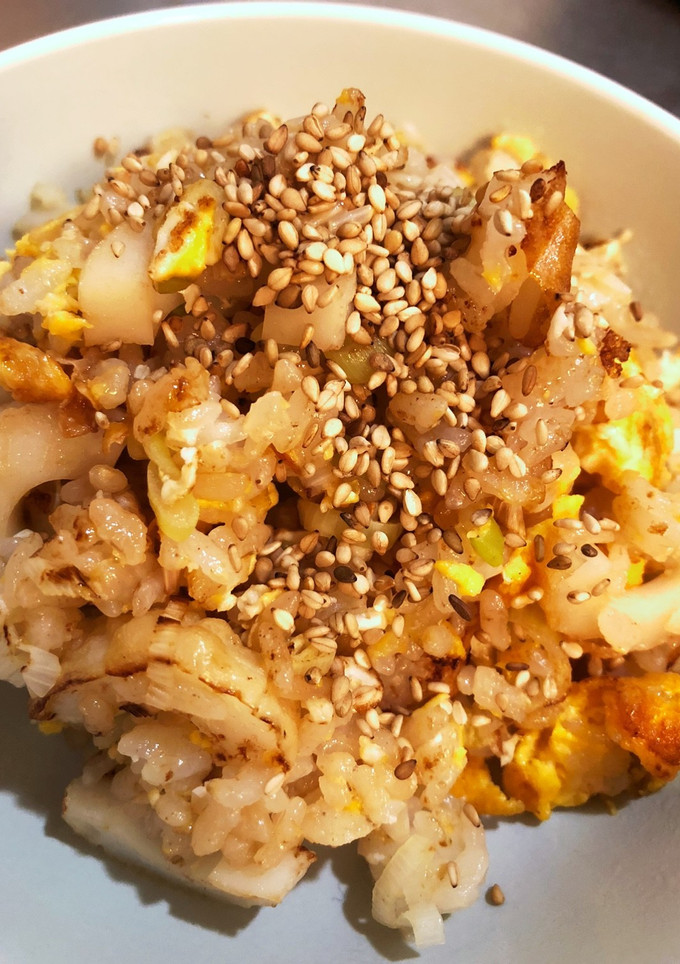 ちくわと卵のしょうゆ焼き飯-レシピのメイン写真