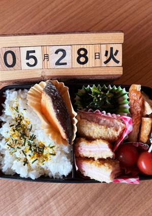 2024.5/28 高校生男子お弁当-レシピのメイン写真