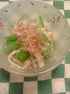 えのきとアスパラのおろし和え-レシピのメイン写真