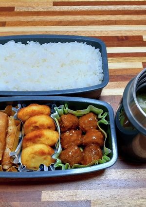 高校生男子お弁当24年5月28日-レシピのメイン写真