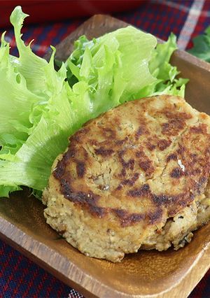 味付け簡単＊いわしの缶詰で豆腐ハンバーグ-レシピのメイン写真