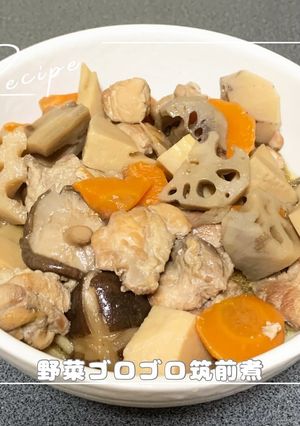 野菜ゴロゴロ筑前煮-レシピのメイン写真
