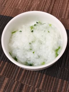 【離乳食★】カブのお粥-レシピのメイン写真