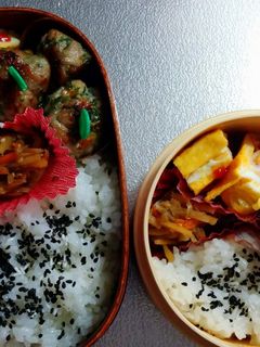 娘と息子のお弁当(4/16 火)-レシピのメイン写真