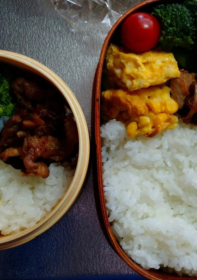 娘と息子のお弁当（4/22 月）-レシピのメイン写真