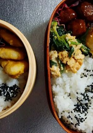 娘と息子のお弁当（4/23 火）-レシピのメイン写真