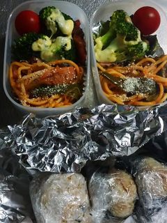 娘と息子のお弁当(4/25 木)-レシピのメイン写真