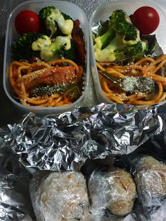 娘と息子のお弁当(4/25 木)-レシピのメイン写真