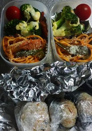 娘と息子のお弁当(4/25 木)-レシピのメイン写真